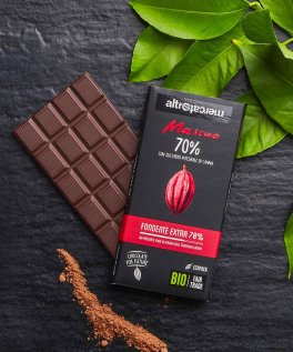 Mascao - Tavoletta di Cioccolato Extra Fondente Bio - 3