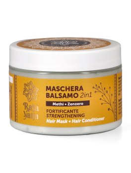Maschera/Balsamo 2 in 1: Methi e Zenzero - Fortificante - 1
