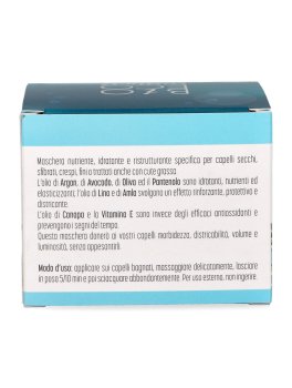 Maschera Capelli Nutriente Canapa, Avocado e Argan - 8