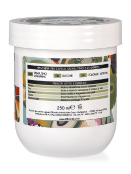 Maschera Capelli Salvia Timo e Rosmarino - 3