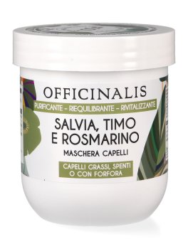 Maschera Capelli Salvia Timo e Rosmarino - 1