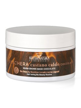 Maschera Castano Caldo Cioccolato - 1