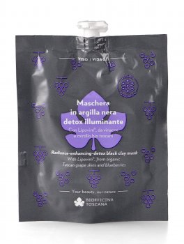 Maschera in Argilla Nera - Detox Illuminante - 1
