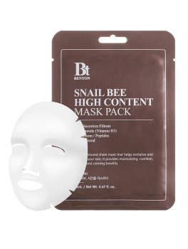 Maschera in Tessuto Rigenerante "Snail Bee High Content Mask" - 3