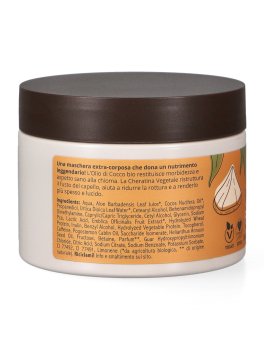 Maschera Ristrutturante - Cocco Bio e Fitocheratina - 3
