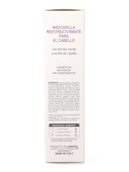 Maschera Ristrutturante per Capelli con Argilla Verde - 3