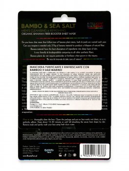 Maschera Viso in Tessuto al Bamboo per Uomo - 2