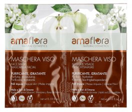 Maschera Viso Mela e Fiori di Limone - 1