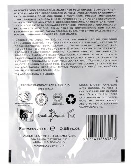 Maschera Viso Sebonormalizzante al Neem - 2
