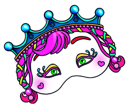 Maschere di Principesse — Libro - 3