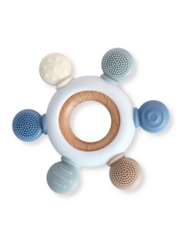 Massaggiagengive Legno & Silicone Timone - 1