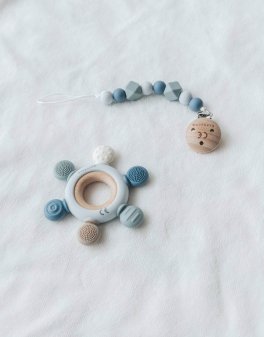 Massaggiagengive Legno & Silicone Timone - 5