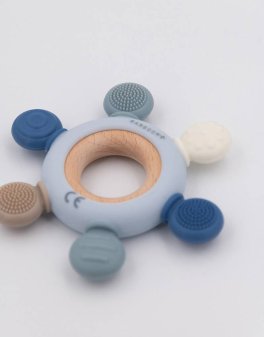 Massaggiagengive Legno & Silicone Timone - 3