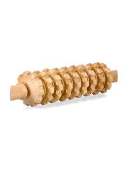 Massaggiatore in Legno Padma - Rullo Dentato per Massaggio - 2