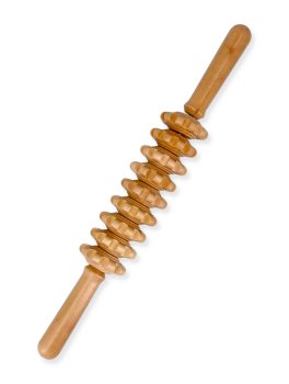 Massaggiatore in Legno Padma - Rullo Dentato per Massaggio - 1