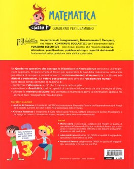 Matematica - Classe 1 - Quaderno per il Bambino — Libro - 2