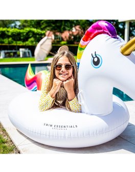 Materassino Gonfiabile Cavalcabile Unicorno - 4