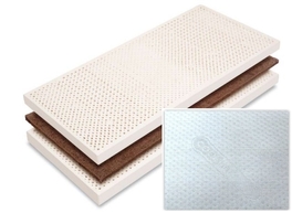 Materasso Cocco Latex - Rivestimento Coolmax - 80x190