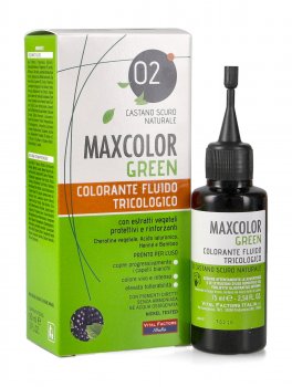 Maxcolor Green Vegetal - Colorante Fluido Tricologico per Capelli - 1