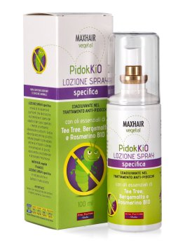 MaxHair Vegetal "Pidokkio" Lozione Spray Specifica Antipidocchi - 1