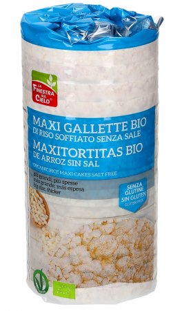 Maxigallette di Riso Soffiato Bio - 1