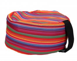 Medikiss Bio Streifen a Striscie - Cuscino per Yoga, Meditazione e relax