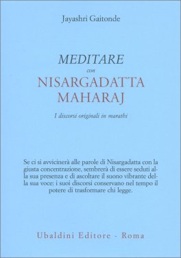 Meditare con Nisargadatta Maharaj — Libro - 1