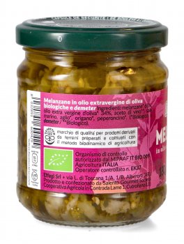 Melanzane in Olio Extravergine di Oliva Bio - 3