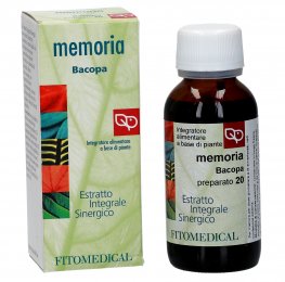 Memoria - Bacopa - Estratto Integrale Sinergico - 1