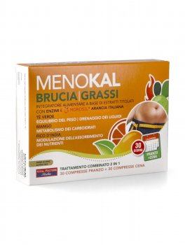 Menokal Brucia Grassi - 30+30 Compresse - 1