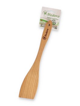 Mestolo Piatto in Legno di Ciliegio - 1