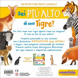 Metroposter degli Animali - Sei più Alto di una Tigre? — Libro - 2