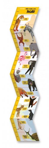 Metroposter degli Animali - Sei più Alto di una Tigre? — Libro - 3