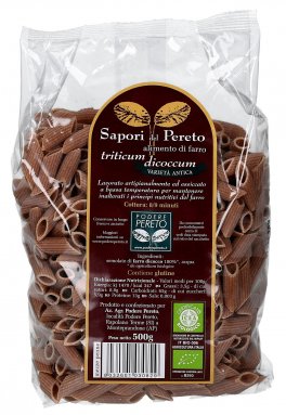 Mezze Penne di Farro Integrale Triticum Dicoccum - 1