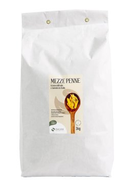Mezze Penne di Semola di Grano Duro Bio - 1