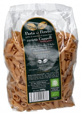 Mezze Penne di Semolato di Grano Duro Cappelli - 1