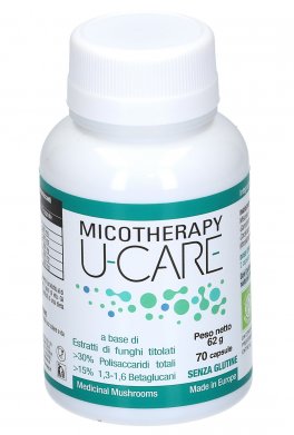 Micotherapy U-Care - Integratore di Estratti di Funghi Titolati - 1