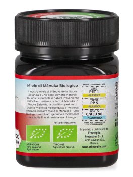 Miele Biologico di Manuka MG250+ - 2