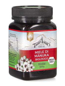 Miele Biologico di Manuka Mgo 550+ - 1