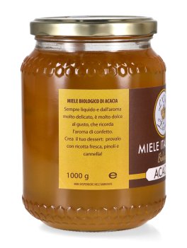 Miele di Acacia Biologico Italiano - 1 kg - 3