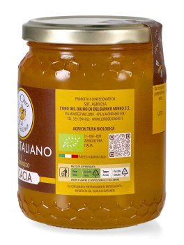 Miele di Acacia Biologico Italiano - 500 g - 2