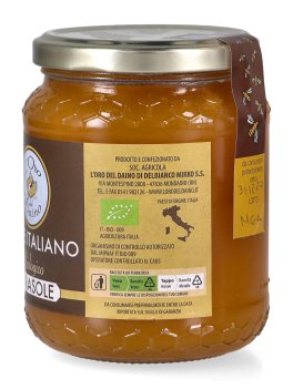 Miele di Girasole Biologico Italiano - 500 g - 2