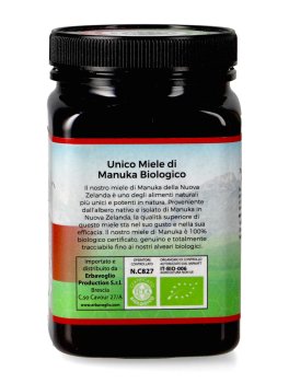 Miele di Manuka Biologico - MG 400+ - 2