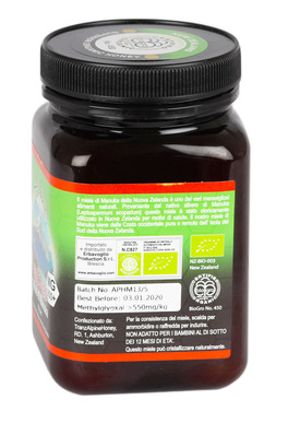 Miele Biologico di Manuka Mg550+ - 2