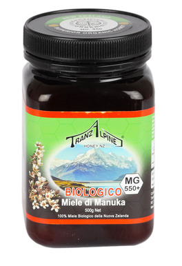 Miele Biologico di Manuka Mg550+ - 1