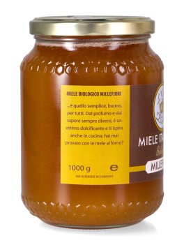 Miele di Millefiori Biologico Italiano - 1 kg - 3