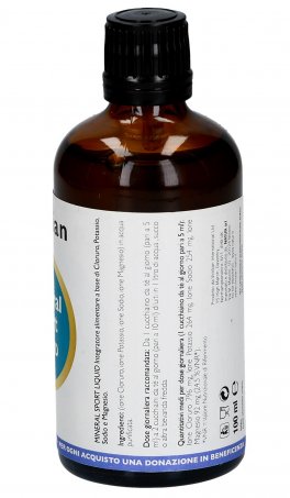 Mineral Sport Liquid - Cloruro, Potassio, Sodio e Magnesio - Liquido - 2