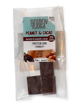 Mini Barrette di Arachidi e Cacao - Peanut e Cacao Bar Golden Yooga - 1