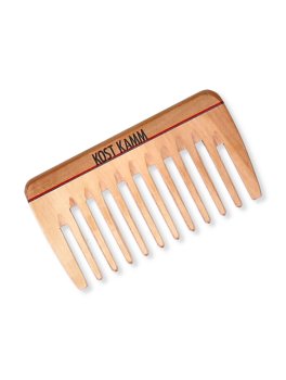 Mini Pettine Afro in Legno - 1