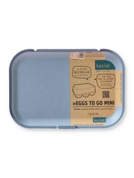 Mini Portauova Blu Riutilizzabile con 6 Scomparti - 3